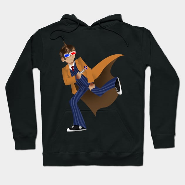 Doctor Tennant Hoodie by Goldarcanine